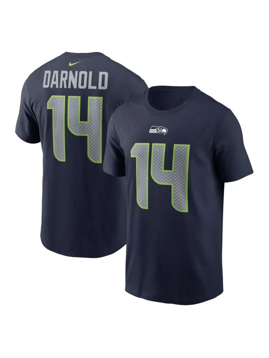 Футболка с коротким рукавом Sam Darnold Name and Number Nike