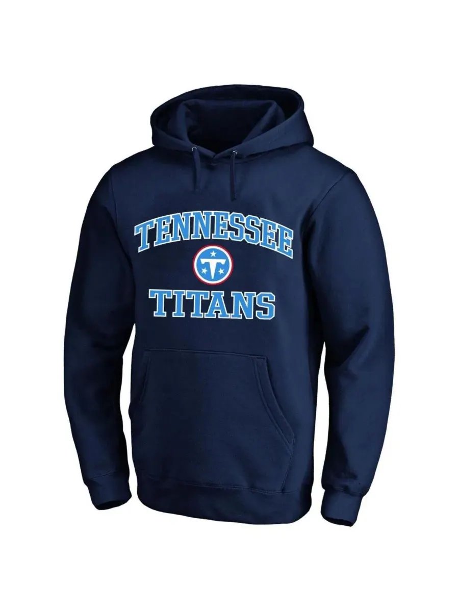 Худи с капюшоном с принтом Tennessee Titans Heart Soul Fanatics