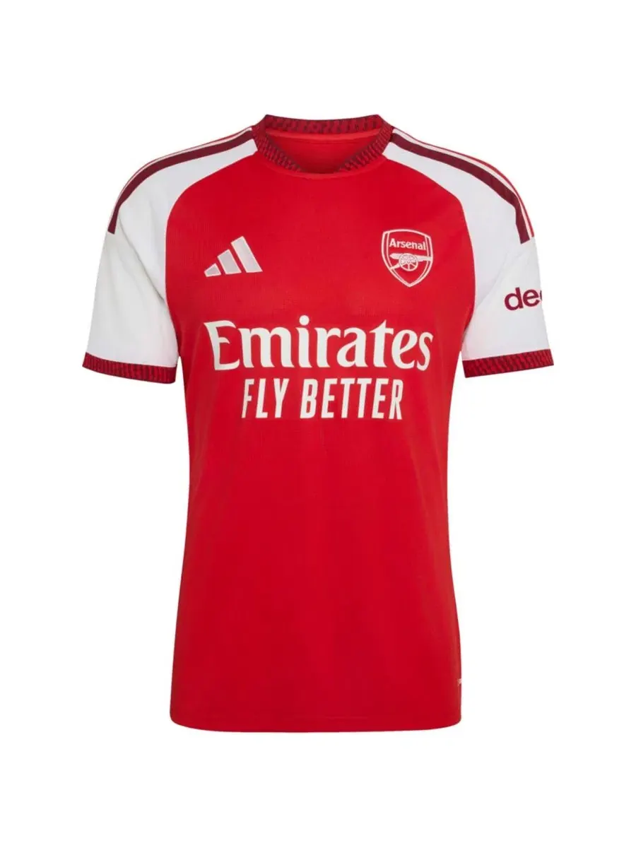 Футболка с коротким рукавом Viktor Gyökeres Red Arsenal 2026/27 Home Replica Jersey adidas — изображение 3 из 3, красный