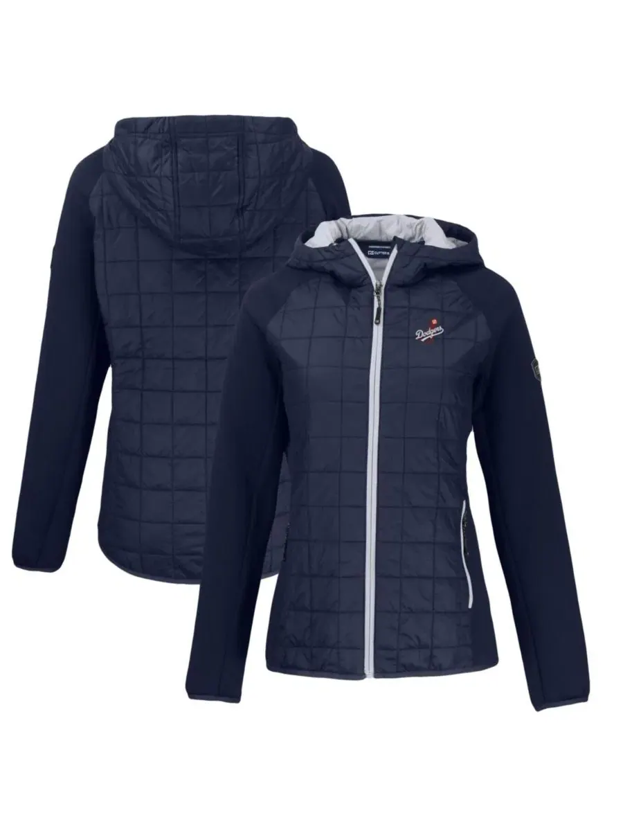 Женская куртка с капюшоном Rainier PrimaLoft Eco Full-Zip Hybrid Cutter & Buck