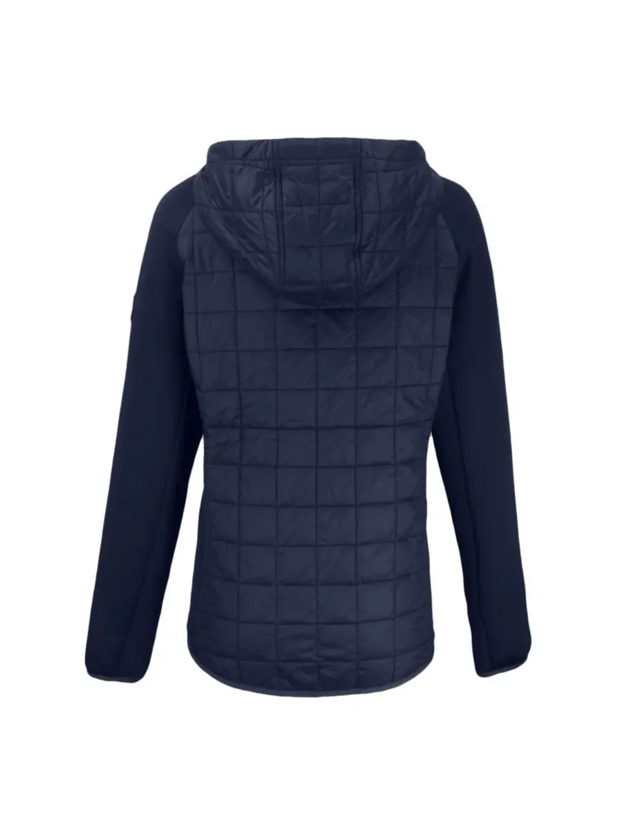 Женская куртка с капюшоном Rainier PrimaLoft Eco Full-Zip Hybrid Cutter & Buck — изображение 3 из 3, темно-синий