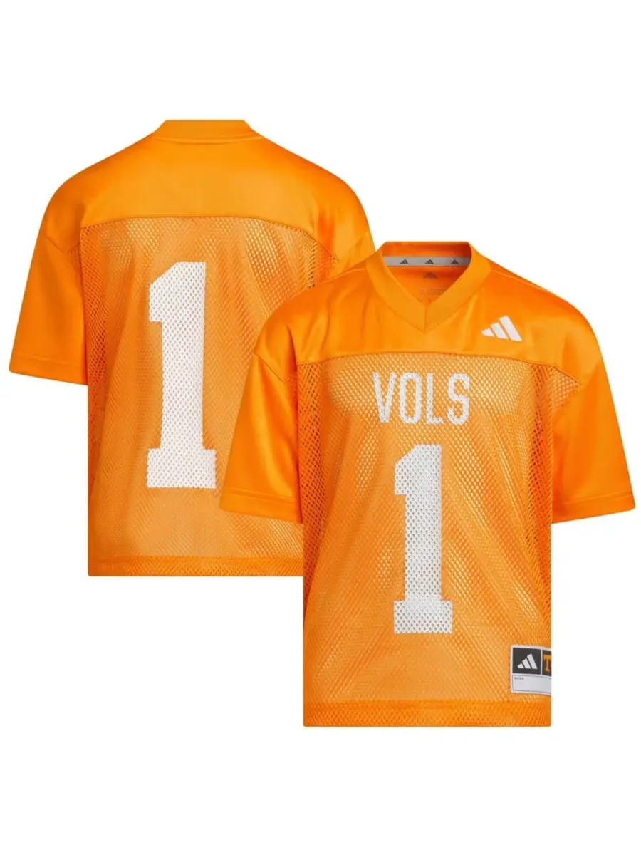 Детская футболка-джерси Tailgate с принтом Tennessee Volunteers, Adidas