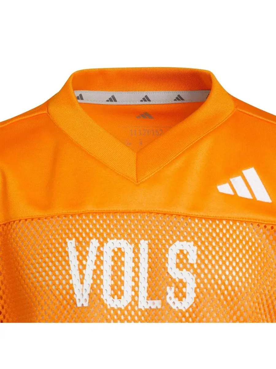 Детская футболка-джерси Tailgate с принтом Tennessee Volunteers, Adidas — изображение 2 из 5, оранжевый