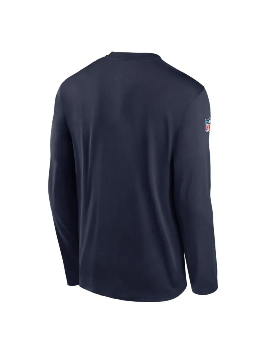 Футболка с длинным рукавом Legend Small Logo Dri-FIT Nike — изображение 3 из 3, темно-синий