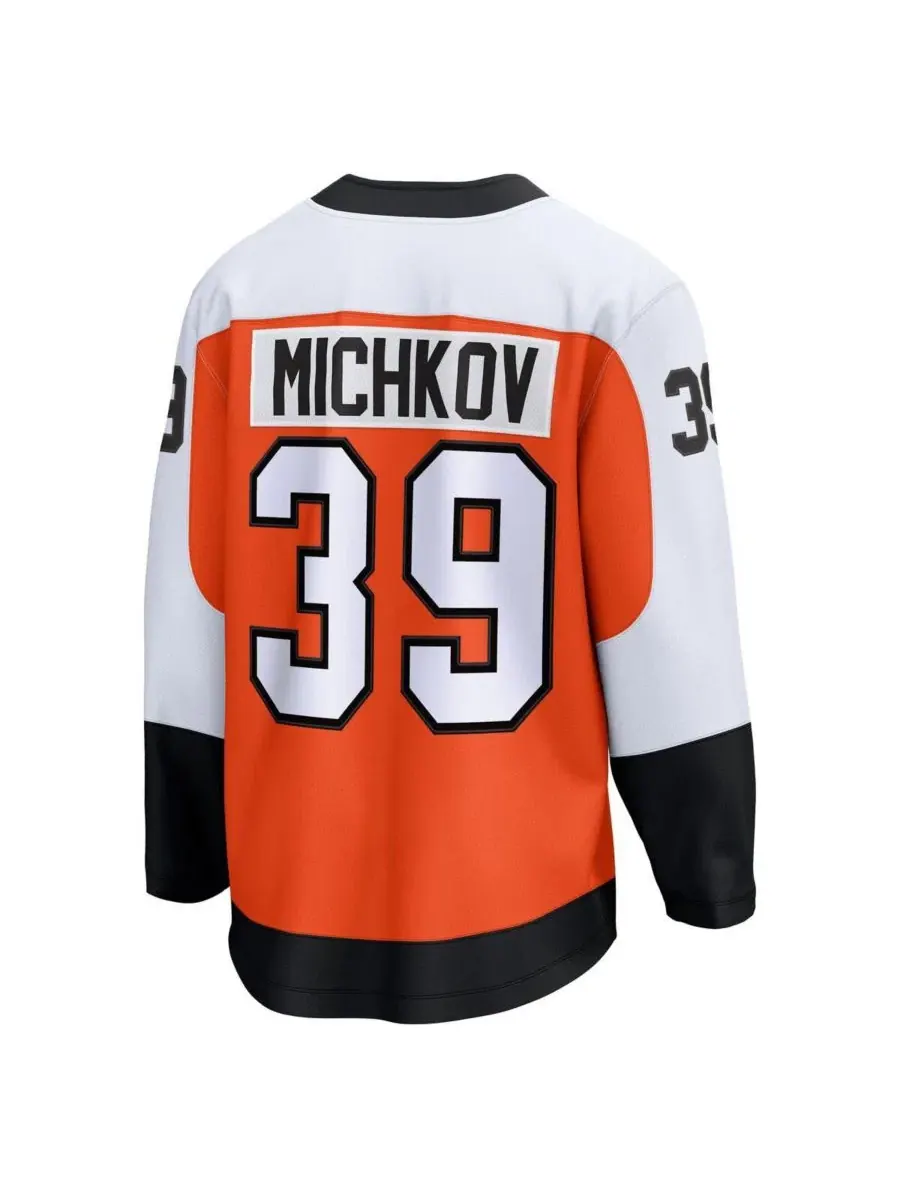 Домашний хоккейный джерси Matvei Michkov Philadelphia Flyers Fanatics — изображение 2 из 3, оранжевый