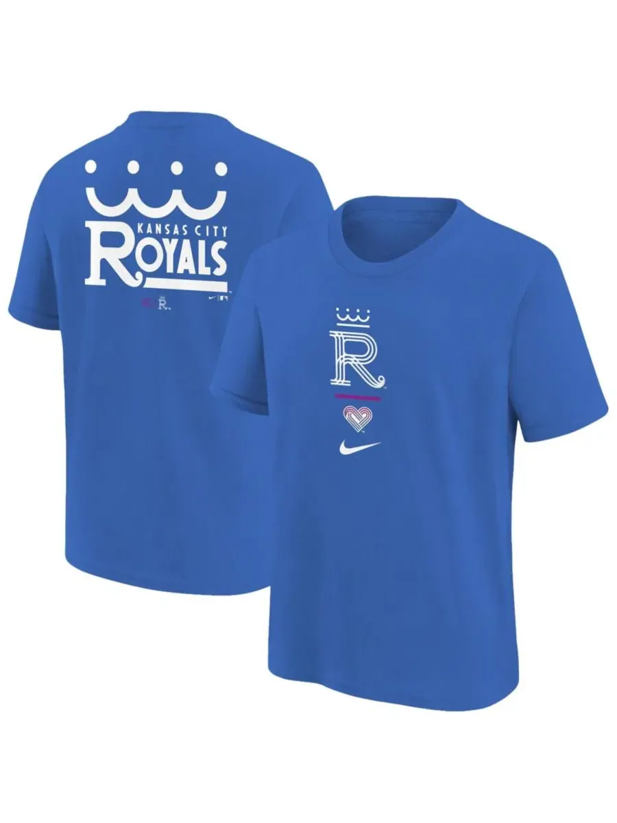 Футболка с принтом Kansas City Royals 2026 City Connect Nike