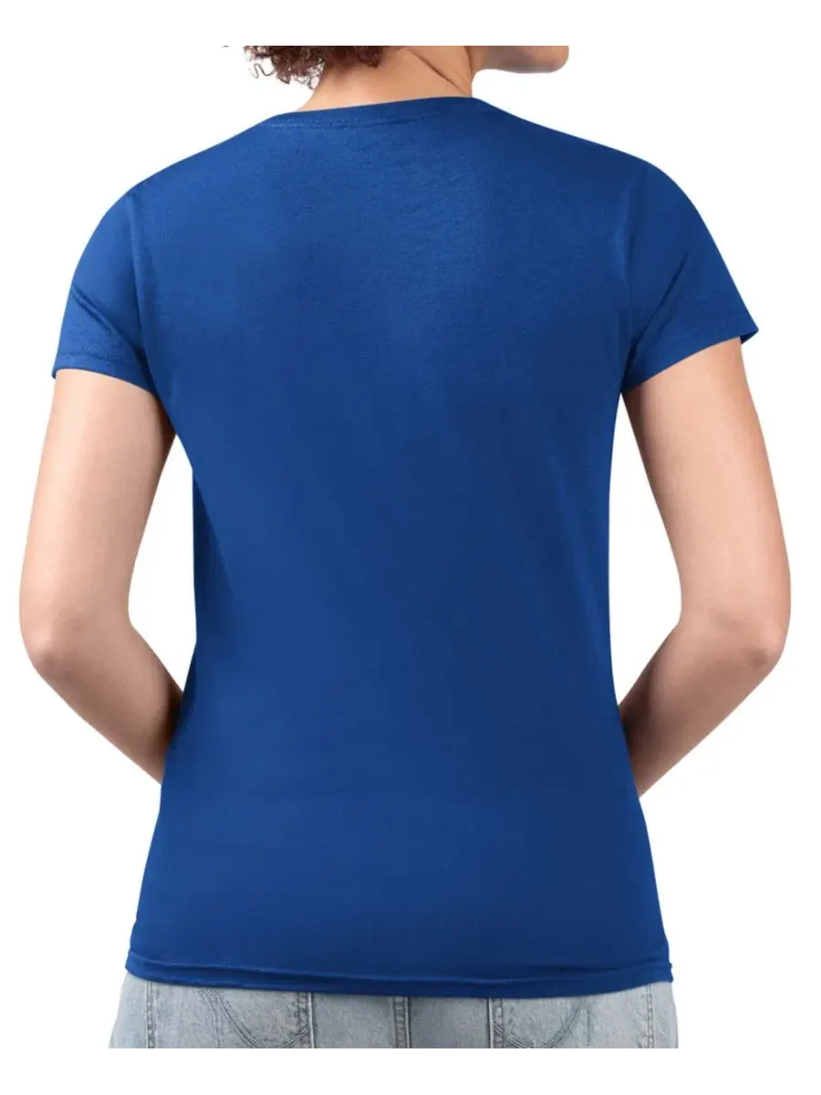 Футболка с v-образным вырезом и принтом Los Angeles Dodgers Super-Slim Fit G-III 4Her by Carl Banks — изображение 5 из 5