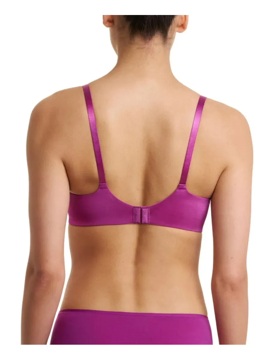 Бюстгальтер-деми с кружевом Peony Lace Demi Natori, Mad Magenta — изображение 3 из 5