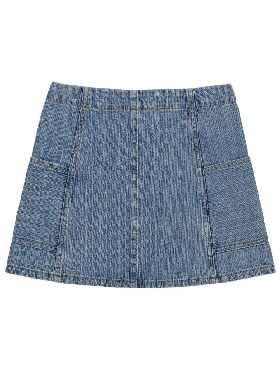 Джинсовая юбка Calvin Klein, Storm Wash — 2