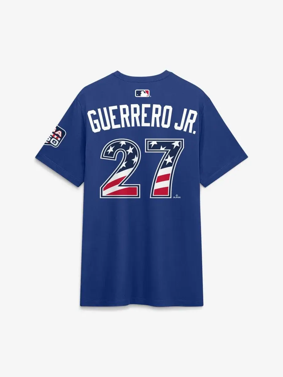 Футболка с длинным рукавом Vladimir Guerrero Jr. Nike — изображение 3 из 3, синий