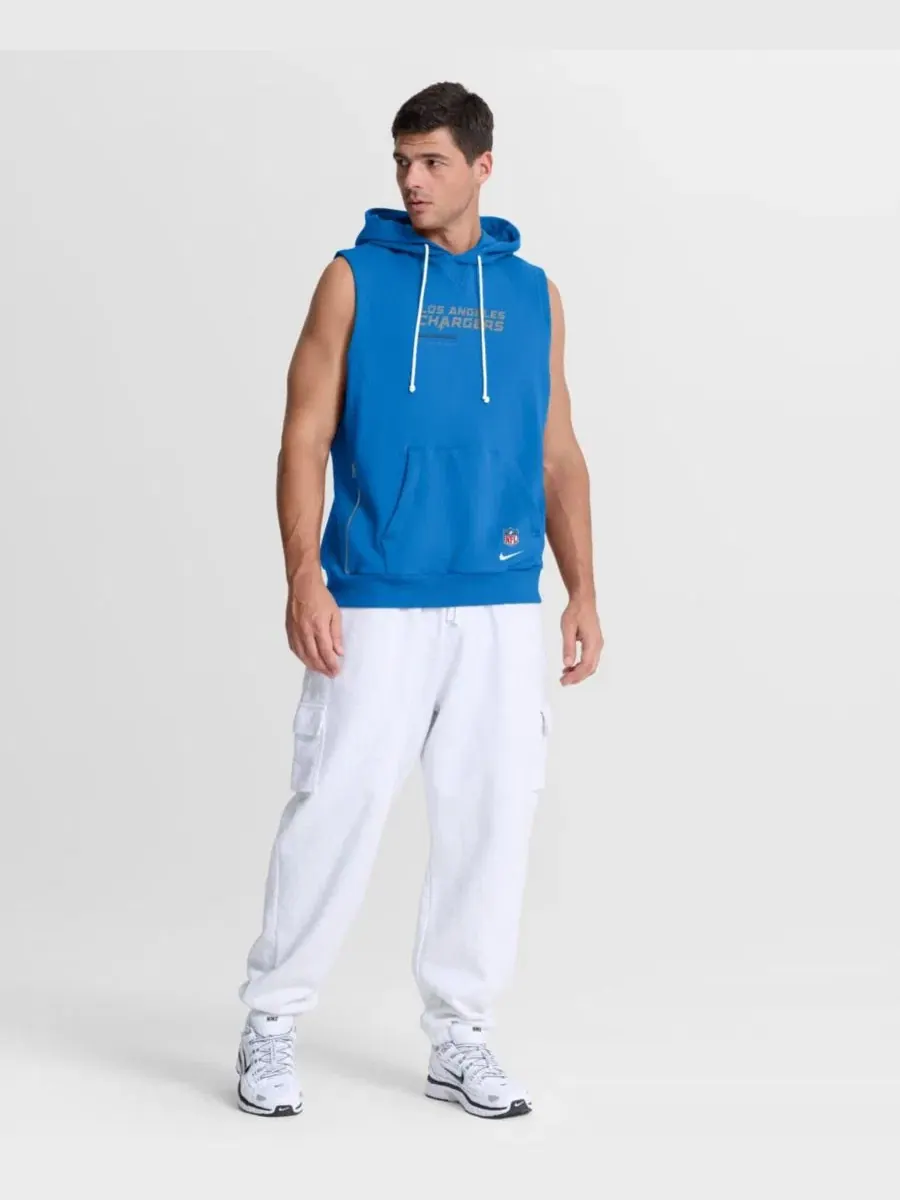 Безрукавка с капюшоном Los Angeles Chargers Sideline Standard Issue Dri-FIT Powder Blue — изображение 5 из 5, синий