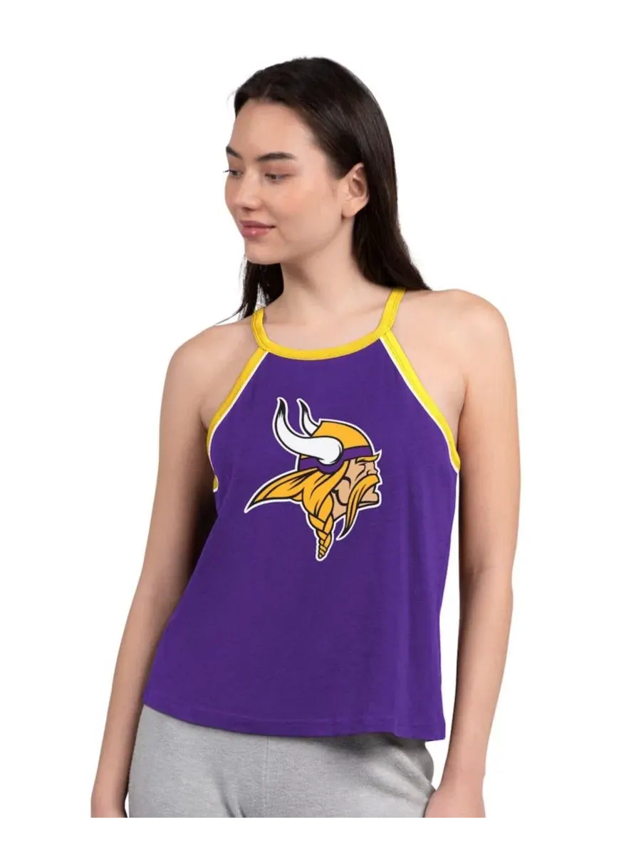 Женский топ без рукавов с принтом Minnesota Vikings Redemption Win G-III 4Her by Carl Banks