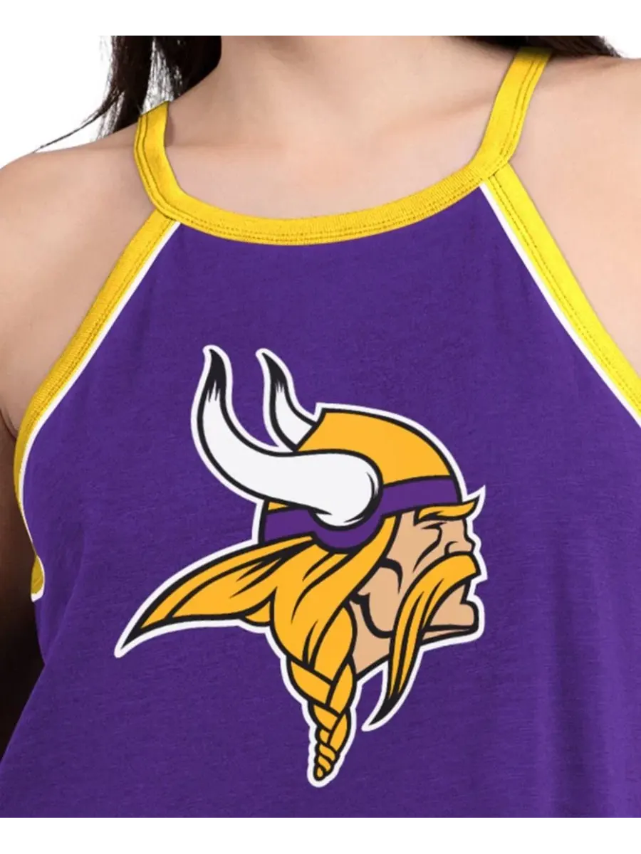Женский топ без рукавов с принтом Minnesota Vikings Redemption Win G-III 4Her by Carl Banks — изображение 3 из 3, фиолетовый