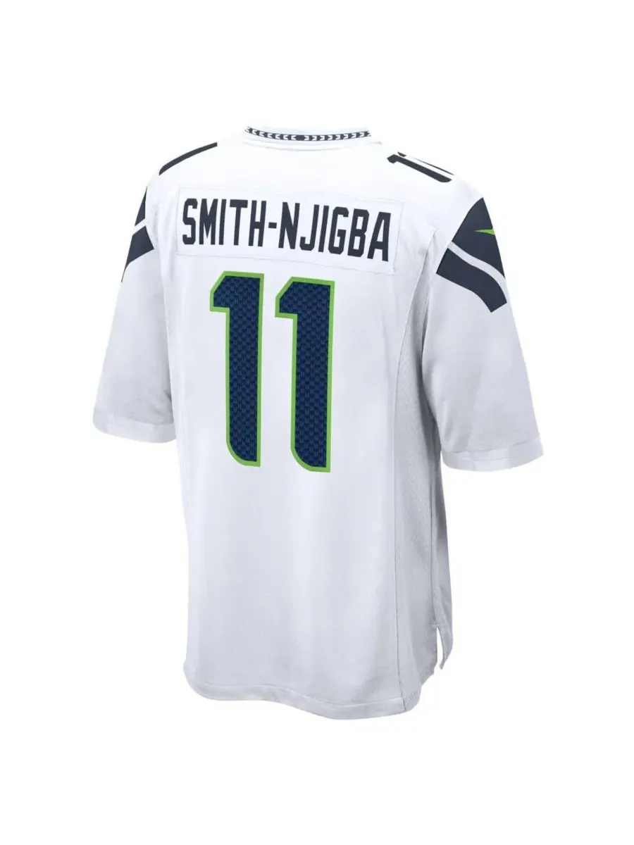 Мужская футболка с принтом Jaxon Smith-Njigba Nike — изображение 3 из 3, белый