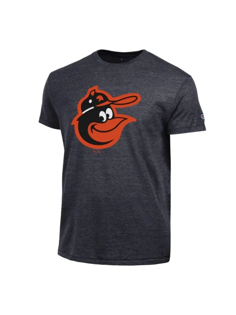 Футболка с принтом Cooperstown Logo Tri-Blend Champion — изображение 2 из 3, черный