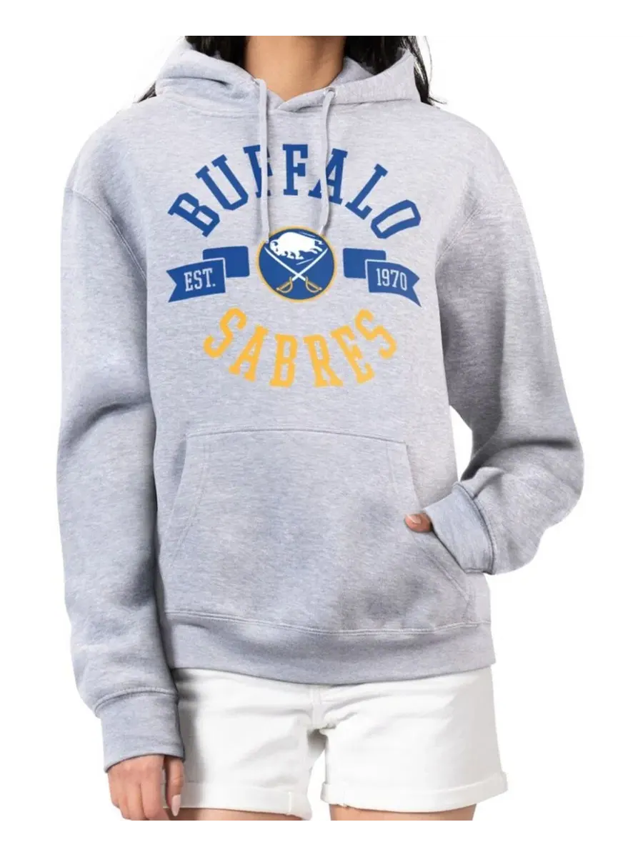 Худи с флисовой подкладкой с графическим принтом Buffalo Sabres City G-III 4Her by Carl Banks