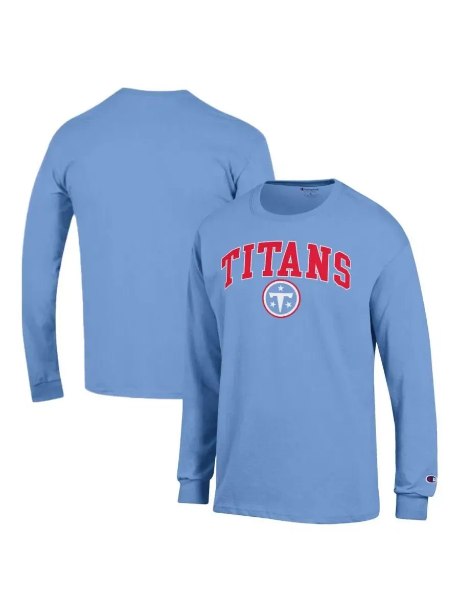 Футболка с длинным рукавом Tennessee Titans Arch Over Logo Champion