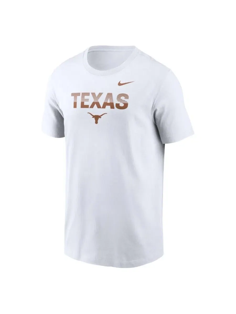 Футболка Nike Primetime Kinetic с принтом, Texas Longhorns — изображение 2 из 3, белый