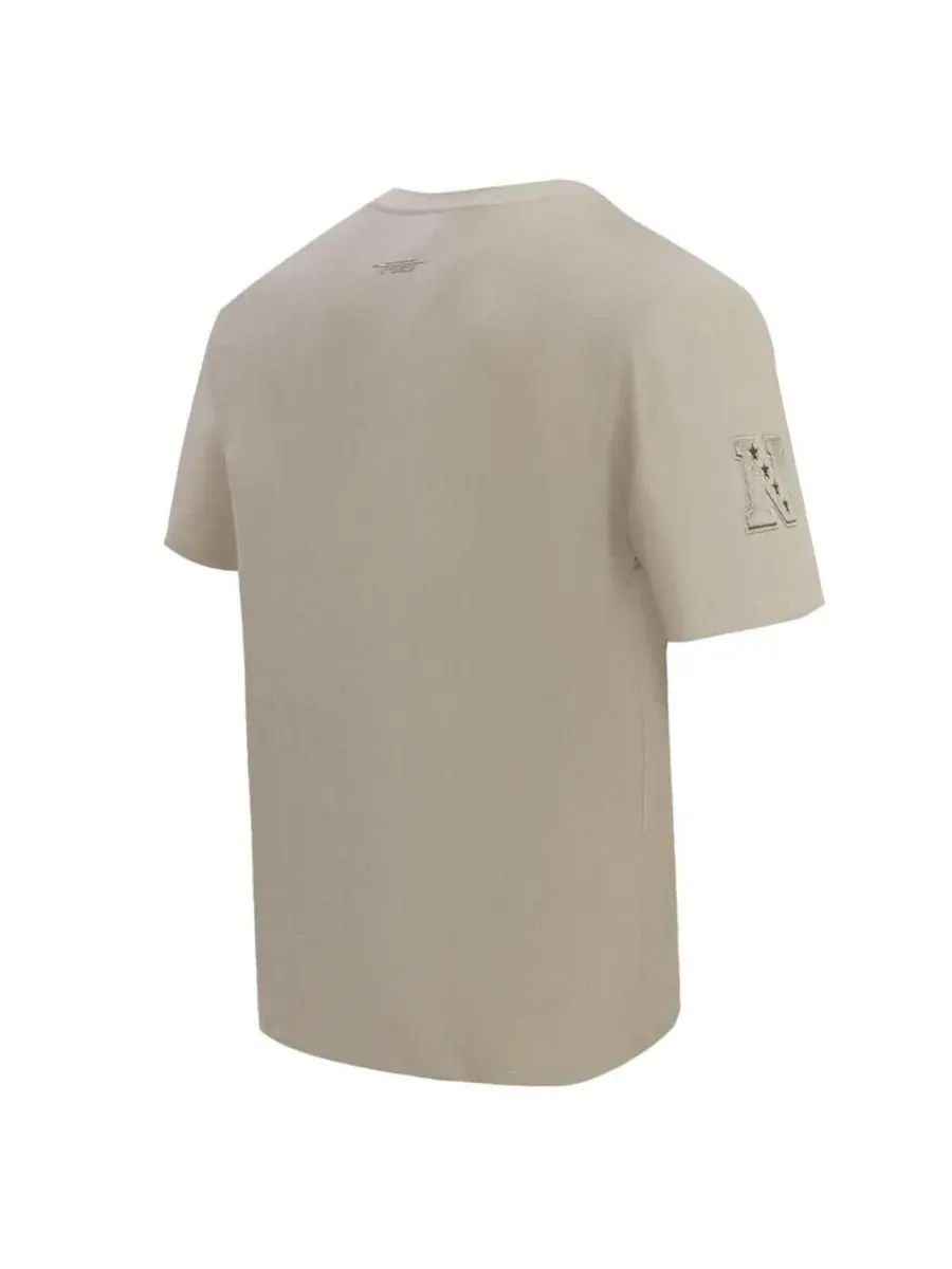 Футболка с длинным рукавом Drop Shoulder Pro Standard — изображение 2 из 3, бежевый