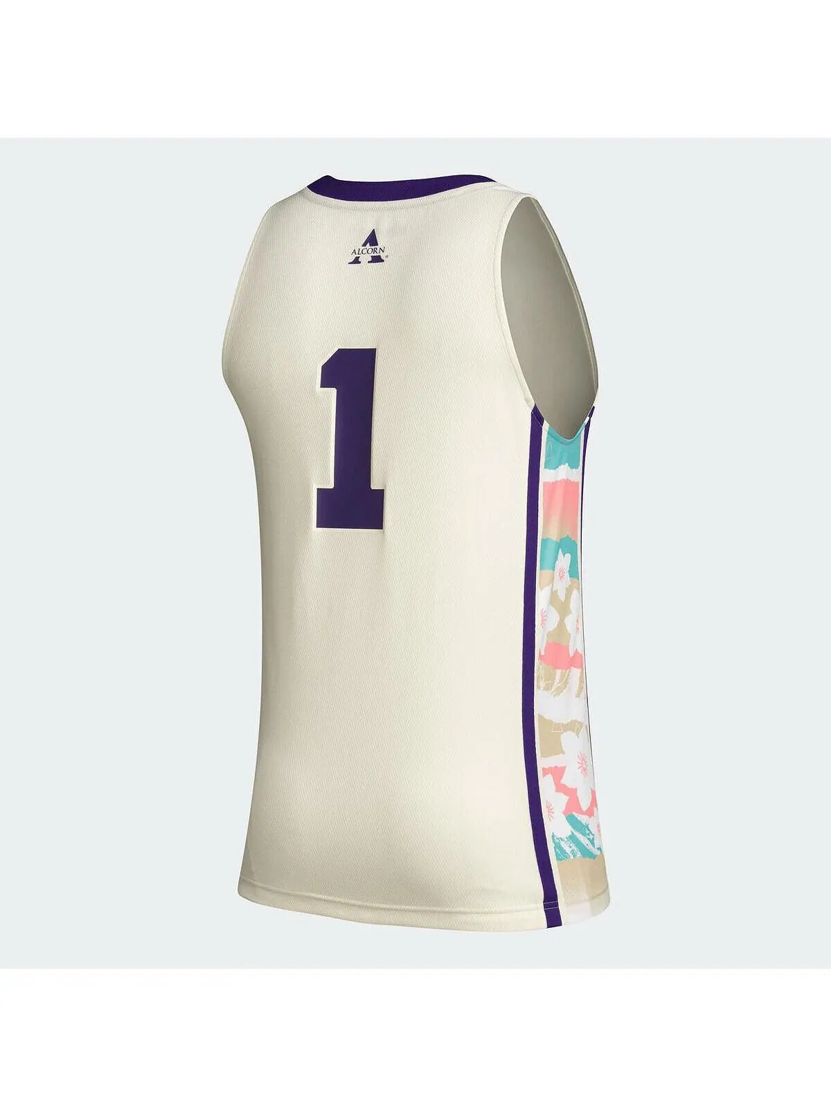 Мужская баскетбольная майка цвета хаки Alcorn State Braves Honoring Black Excellence №1 adidas — изображение 3 из 3