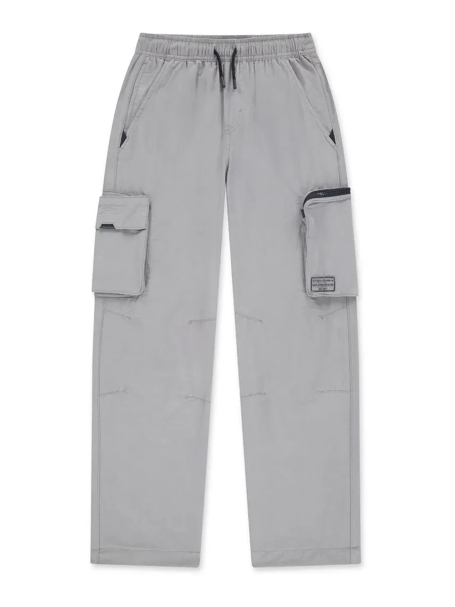 Брюки карго парашютные из хлопка с эластичным поясом Levi's, Sharkskin