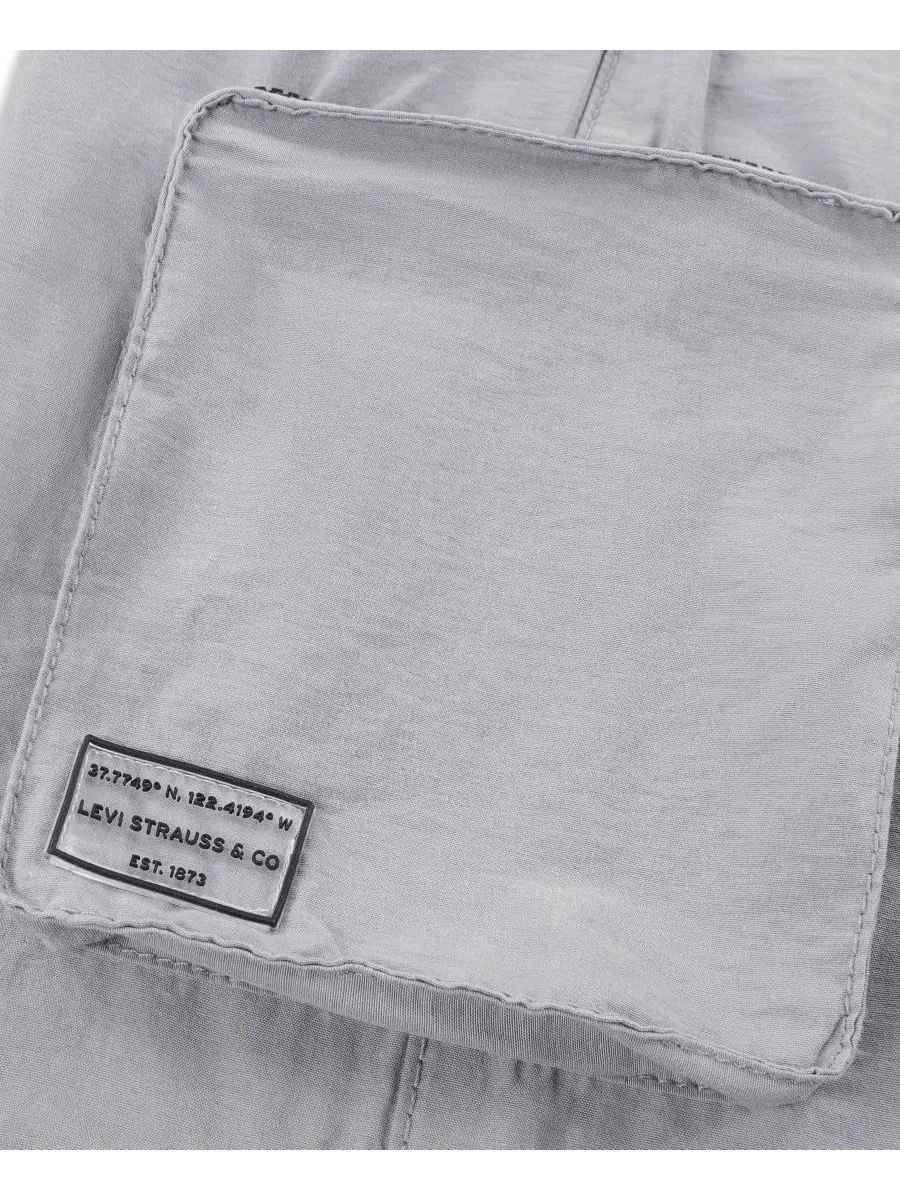 Брюки карго парашютные из хлопка с эластичным поясом Levi's, Sharkskin — изображение 4 из 4
