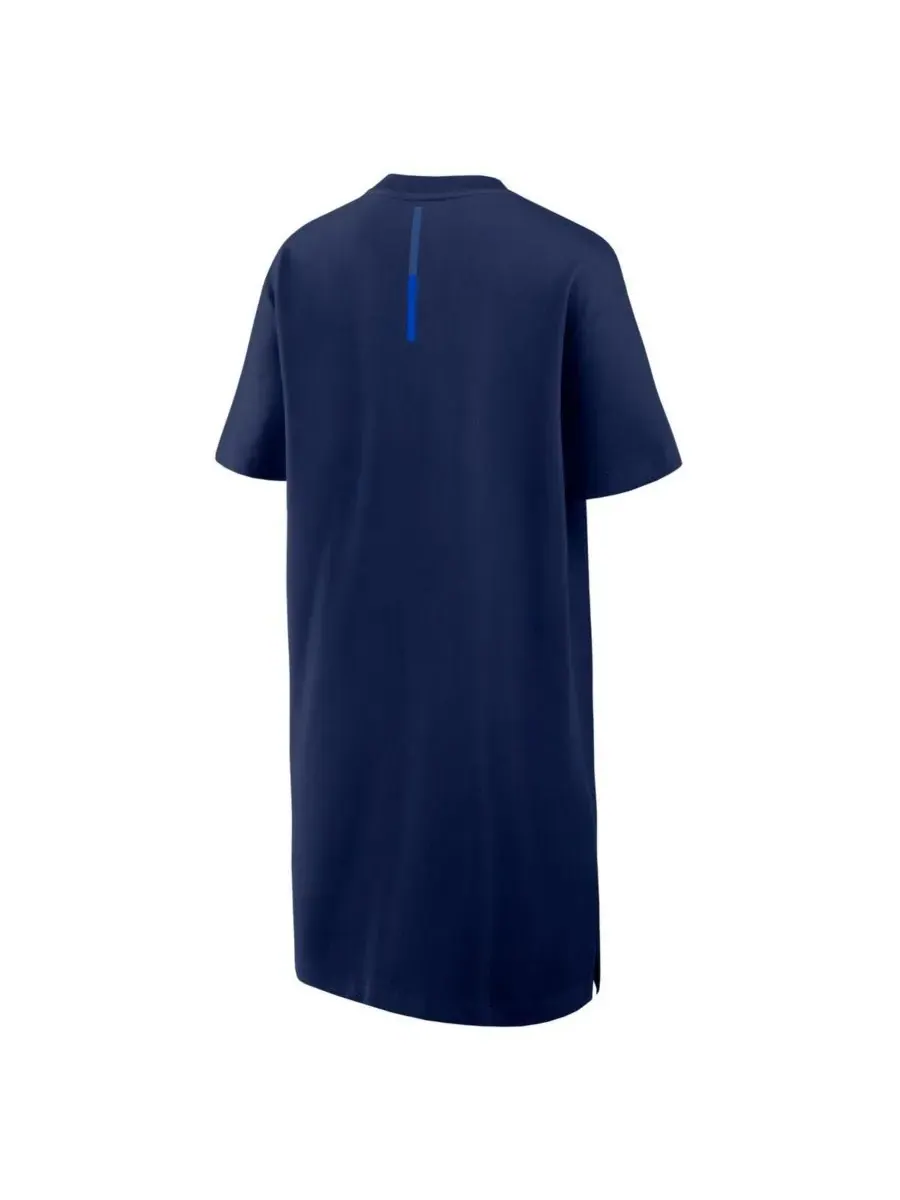 Fanatics Женское темно-синее платье Dallas Cowboys Elements Go Tri-Blend — изображение 3 из 3, темно-синий