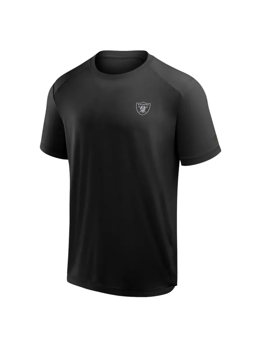 Fanatics Мужская черная футболка Las Vegas Raiders Front Office Move Mono — изображение 2 из 3, черный черный