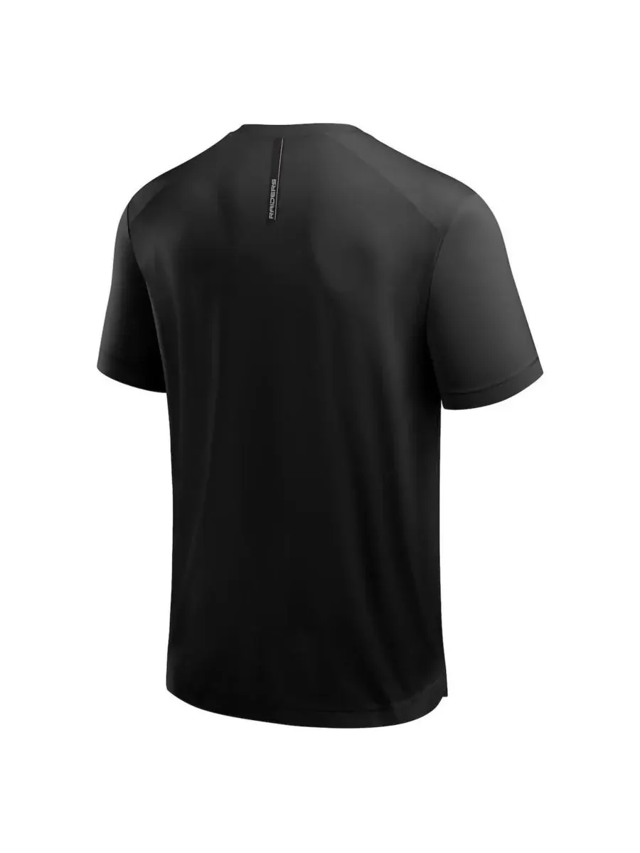 Fanatics Мужская черная футболка Las Vegas Raiders Front Office Move Mono — изображение 3 из 3, черный черный