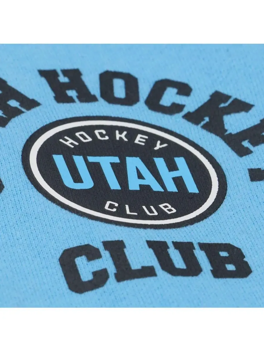 Mitchell & Ness Женская толстовка с круглым вырезом «Синий мамонт Юты» — изображение 3 из 5