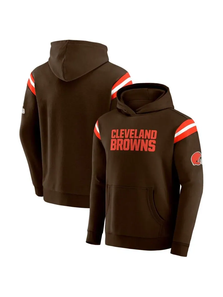 Fanatics Мужская коричневая толстовка с капюшоном Darius Rucker Collection Cleveland Browns