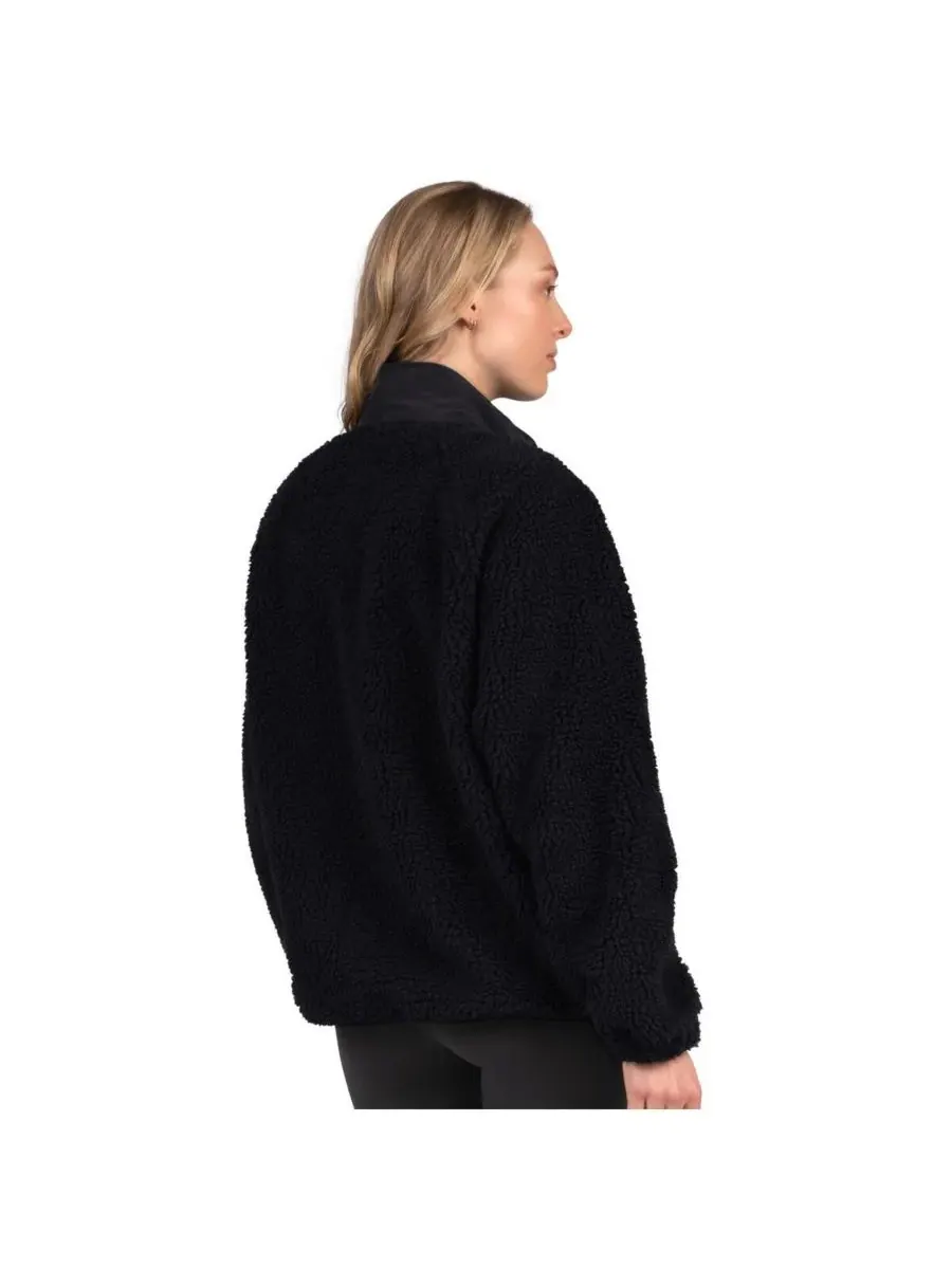 Starter Женская черная куртка Minnesota Vikings On the Ball Sherpa — изображение 2 из 2, черный