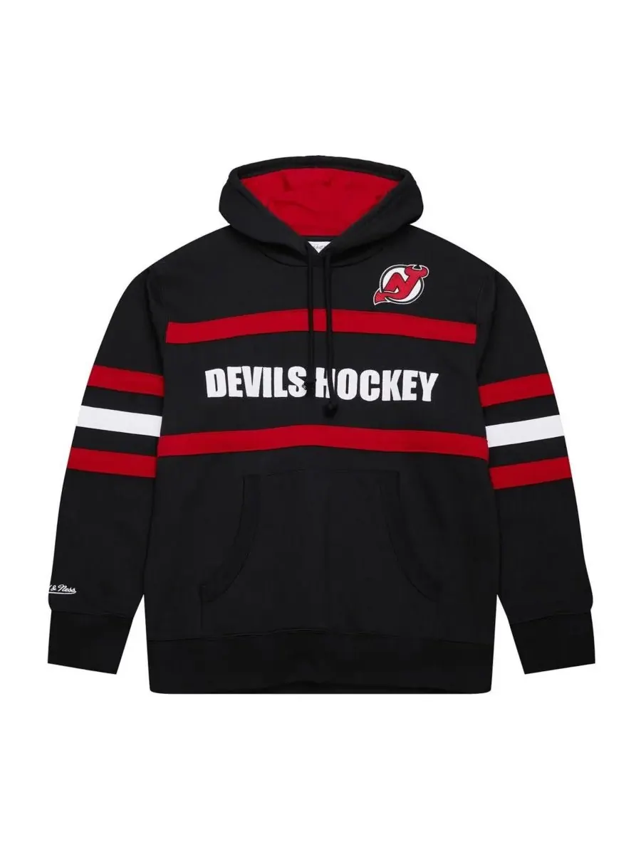 Mitchell & Ness Мужская черная толстовка с капюшоном Mitchell Ness с надписью "Главный тренер — изображение 5 из 5, черный