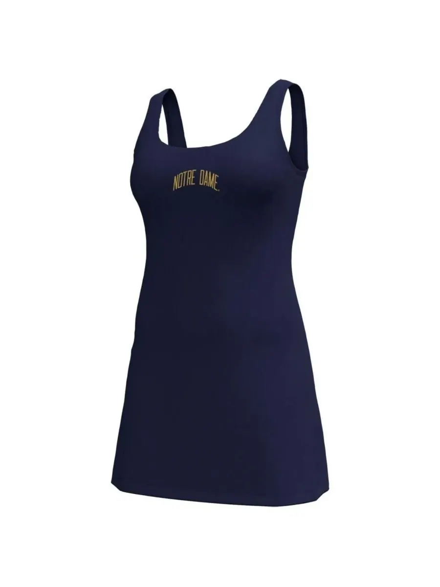 Under Armour Женское темно-синее платье Notre Dame Fighting Irish Gameday Motion Active Dress — изображение 2 из 3