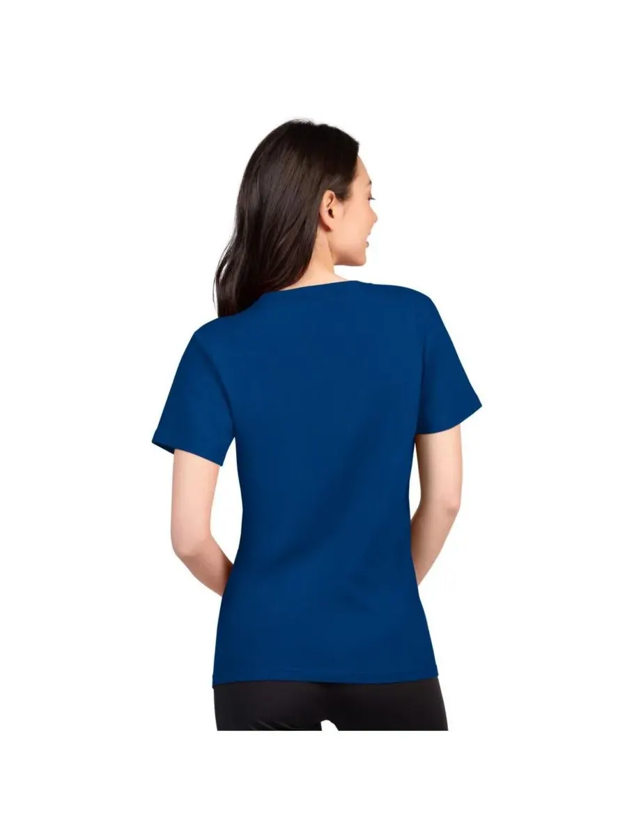 Женская футболка Royal Indianapolis Colts Super-Slim Lightweight Winning Crew G-III 4Her by Carl — изображение 2 из 2