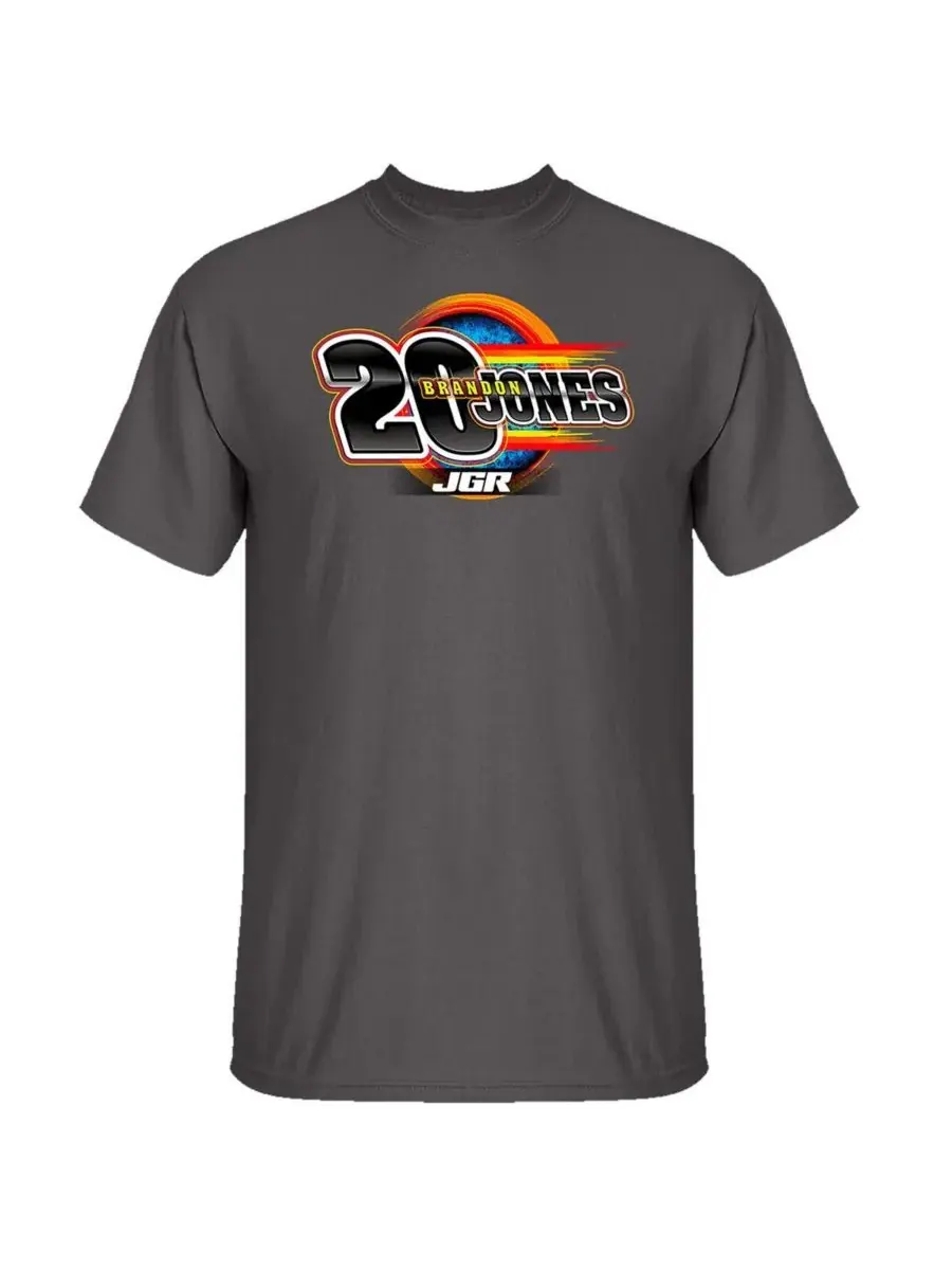 Joe Gibbs Racing Team Collection Мужская футболка с изображением автомобиля Brandon Jones Menards — изображение 3 из 3