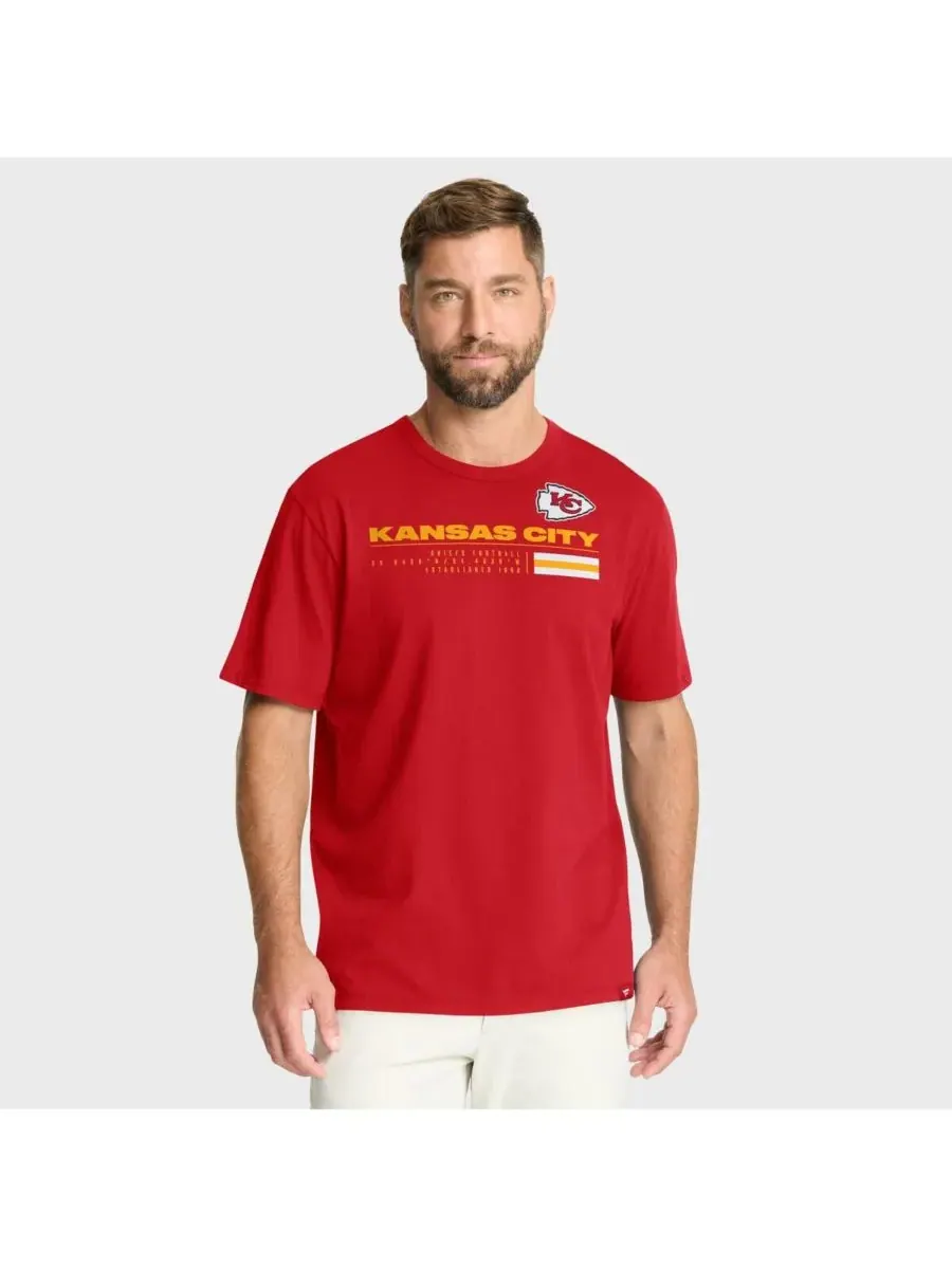 Fanatics Мужская красная футболка Kansas City Chiefs Chop Block Legacy
