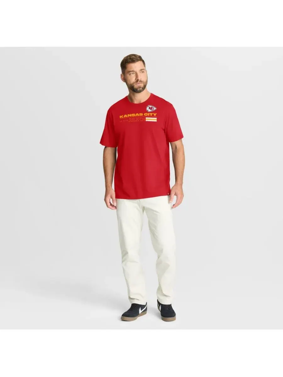 Fanatics Мужская красная футболка Kansas City Chiefs Chop Block Legacy — изображение 3 из 3, красный