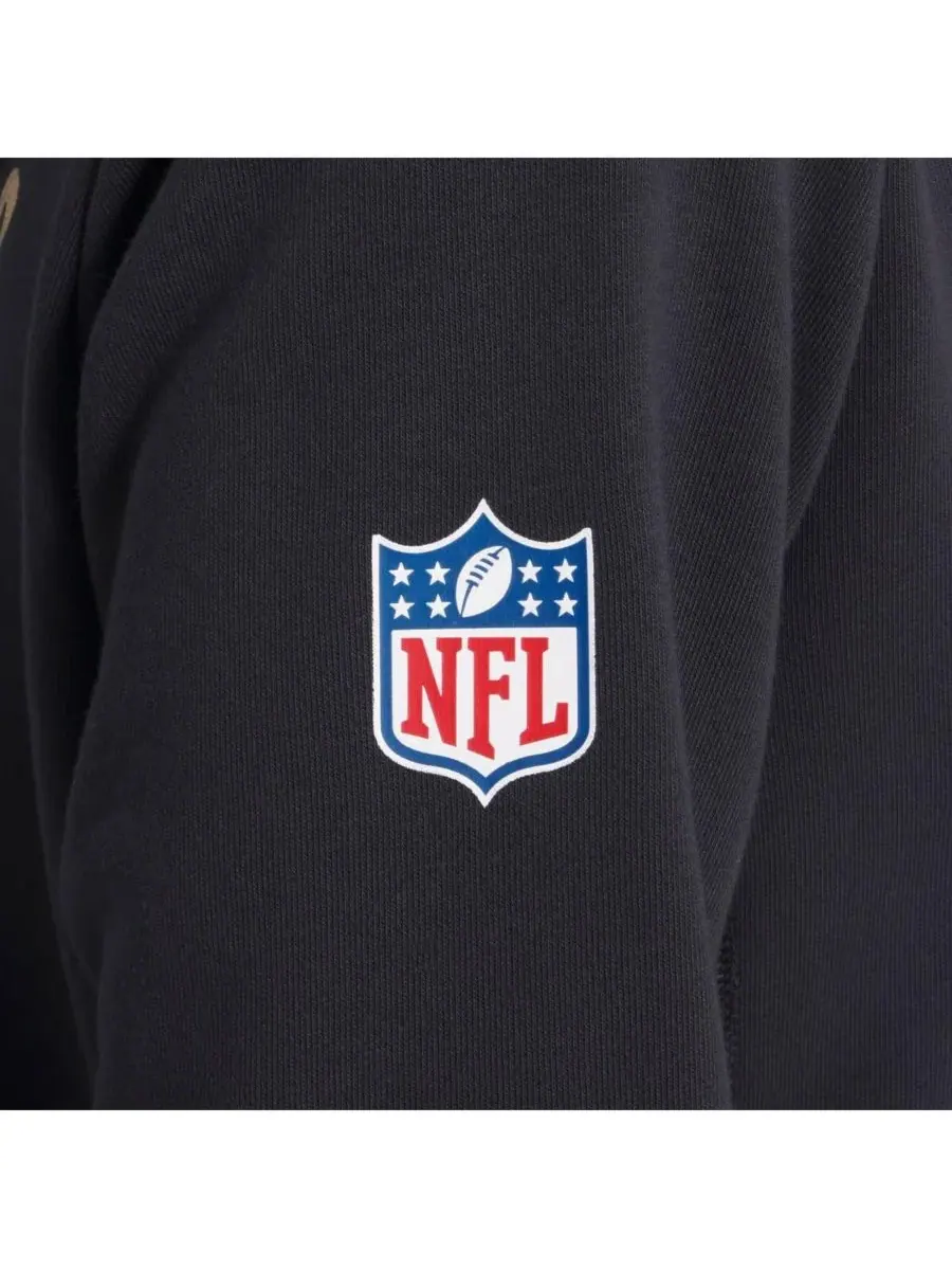 Nike Женская черная толстовка San Francisco 49ers 2025 Rivalries Collection Standard Issue Sideline — изображение 4 из 5