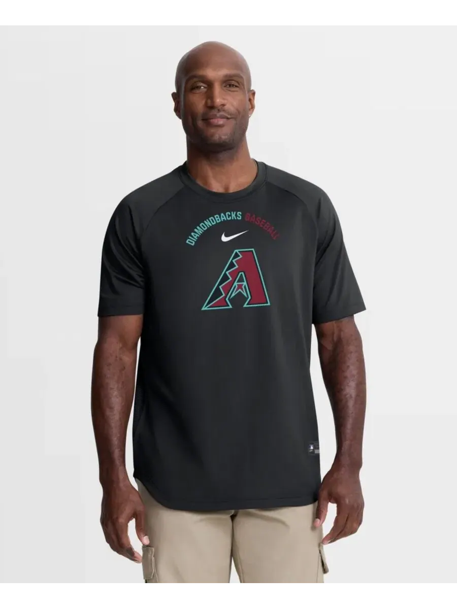 Футболка с регланом Dri-FIT Arizona Diamondbacks Nike