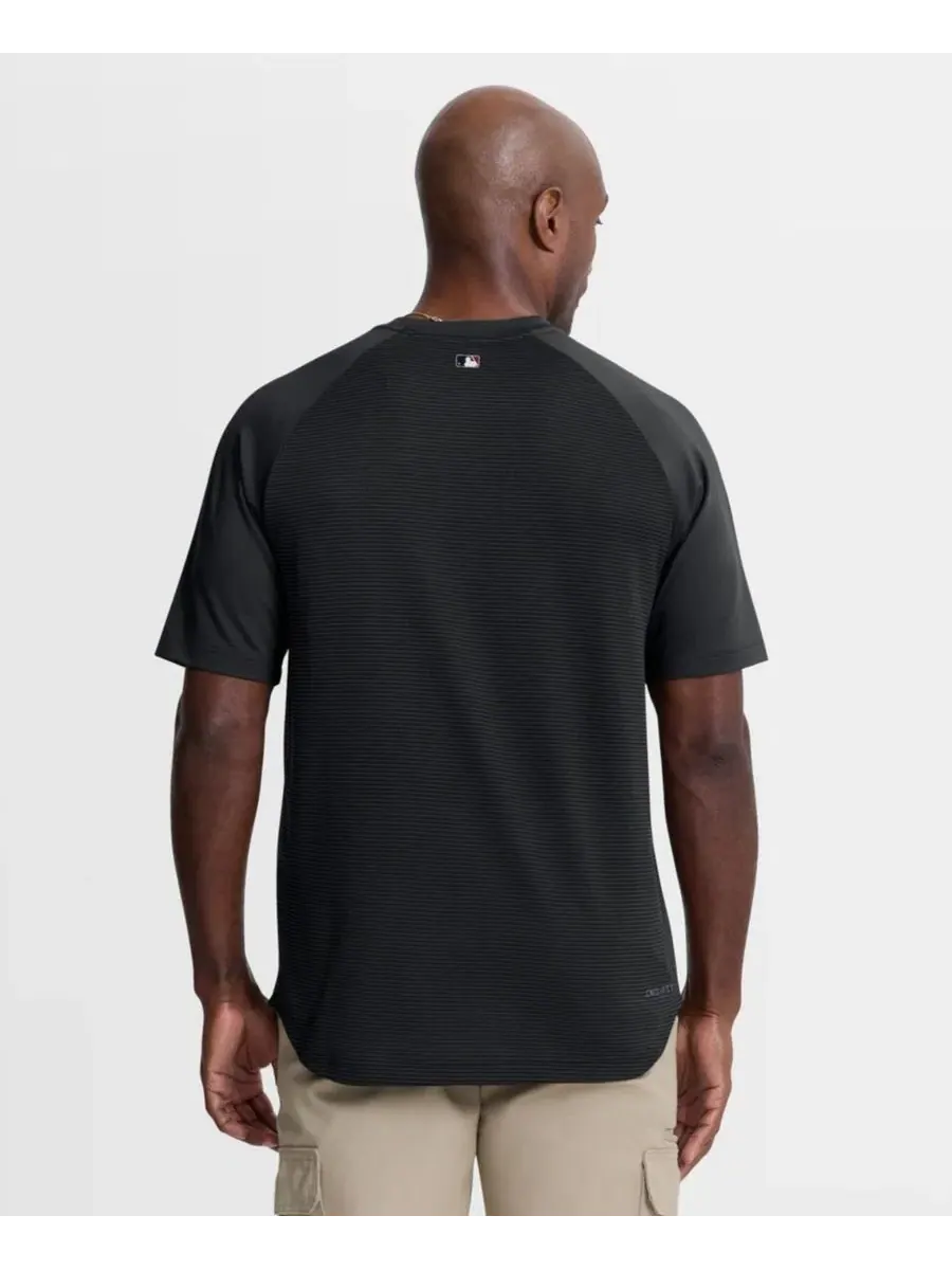 Футболка с регланом Dri-FIT Arizona Diamondbacks Nike — изображение 3 из 4, черный