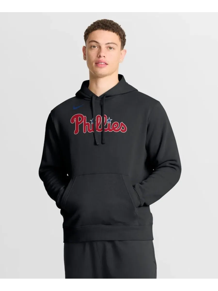 Худи с флисовой подкладкой Philadelphia Phillies Dri-Fit Club Nike