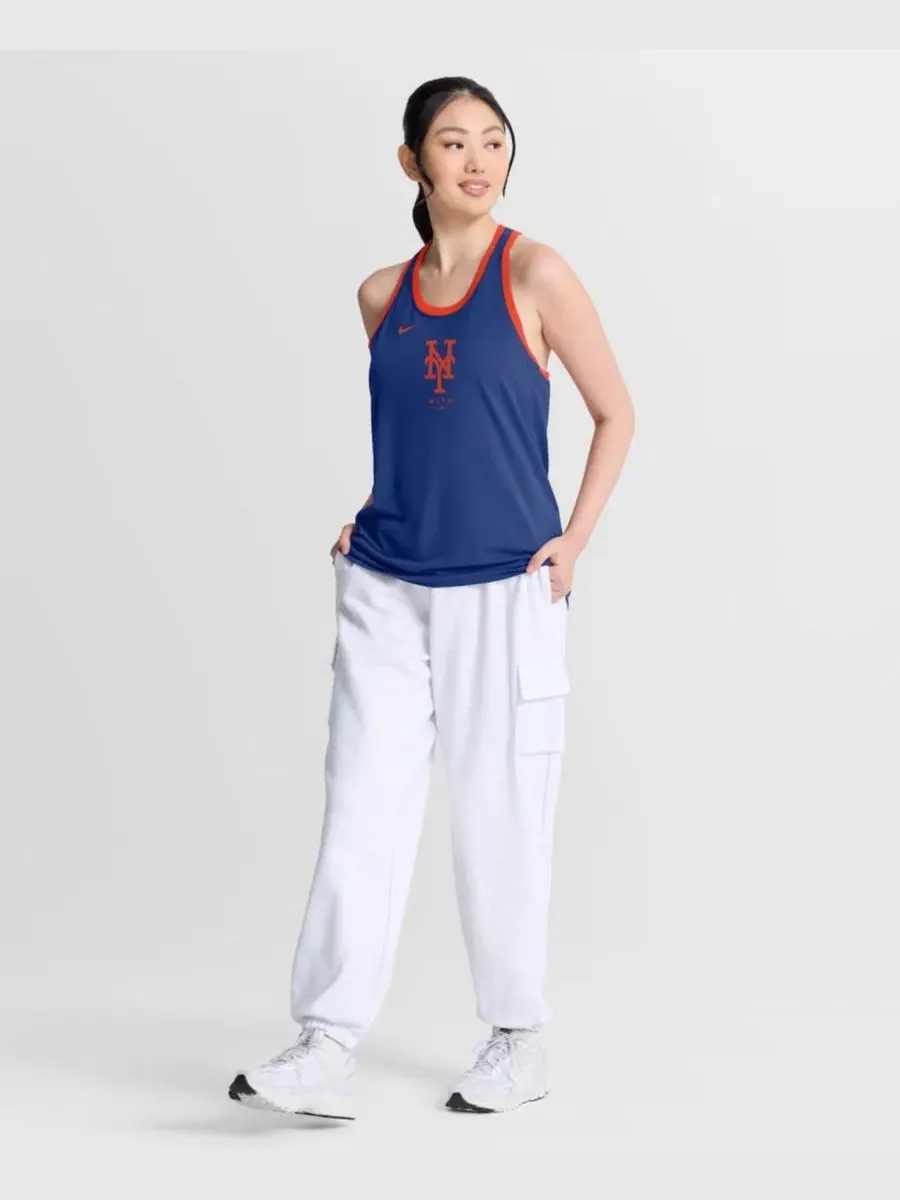 Топ-майка без рукавов с технологией Dri-FIT Nike — изображение 5 из 5, королевский