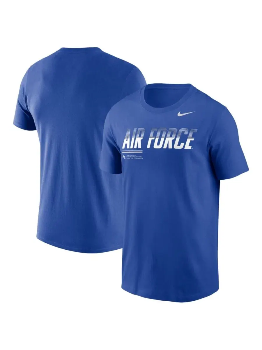 Футболка Air Force Falcons 2026 Sideline Wordmark Legend Dri-FIT Nike