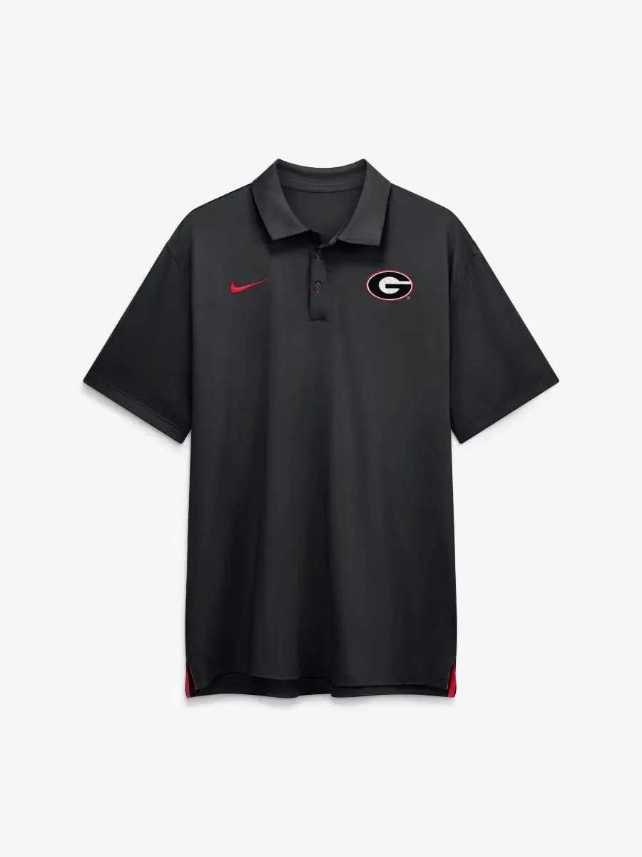 Поло Dri-FIT с вышитым логотипом Georgia Bulldogs Nike