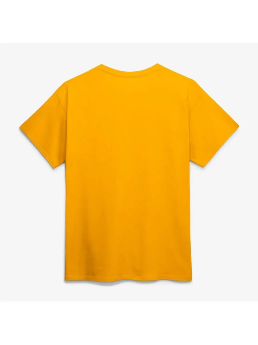 Футболка с принтом Wordmark Logo Athletic — изображение 2 из 2, золото