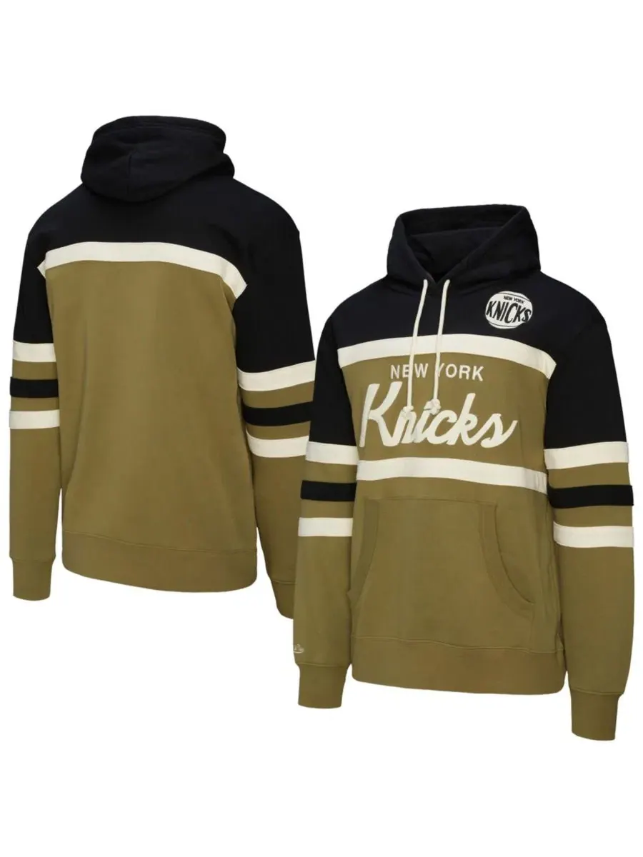 Худи с капюшоном Double Clutch Head Coach Mitchell & Ness