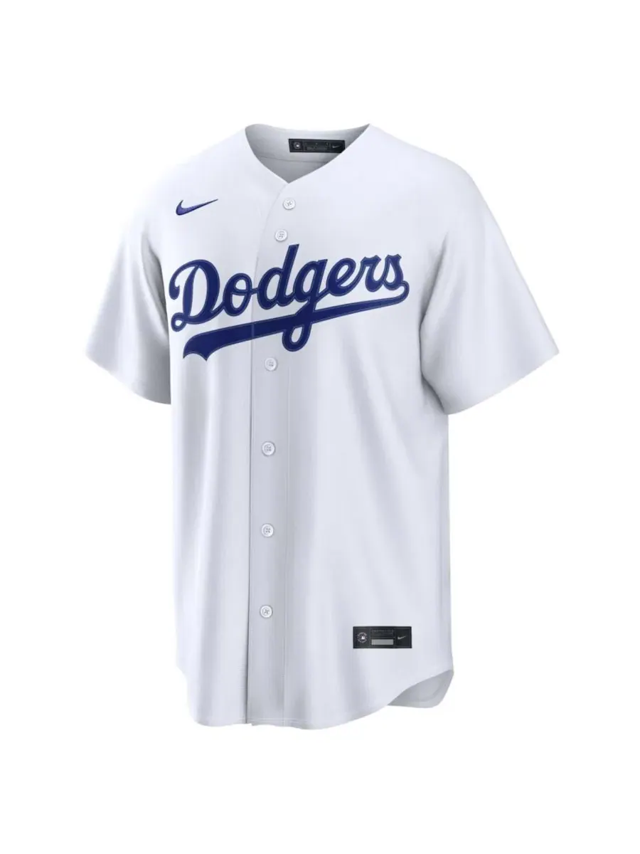 Мужская реплика джерси Nike Los Angeles Dodgers Home Andy Pages — изображение 5 из 5, белый