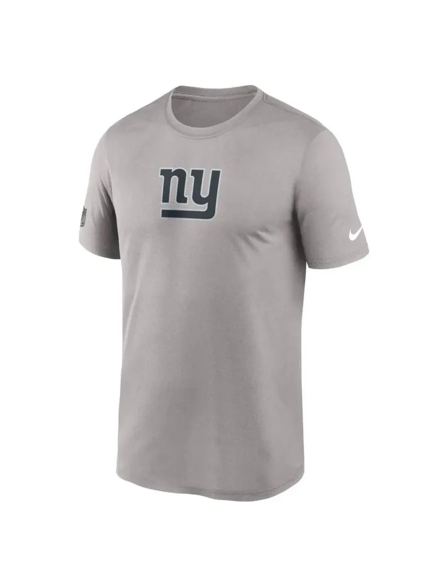 Футболка с коротким рукавом New York Giants Sideline Lead The Charge Legend Dri-FIT Nike — изображение 2 из 5, серый