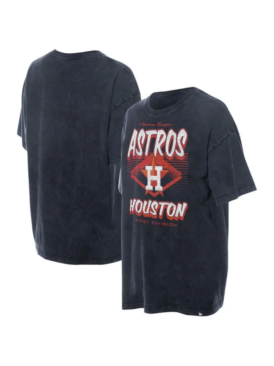 Футболка оверсайз с принтом Houston Astros New Era
